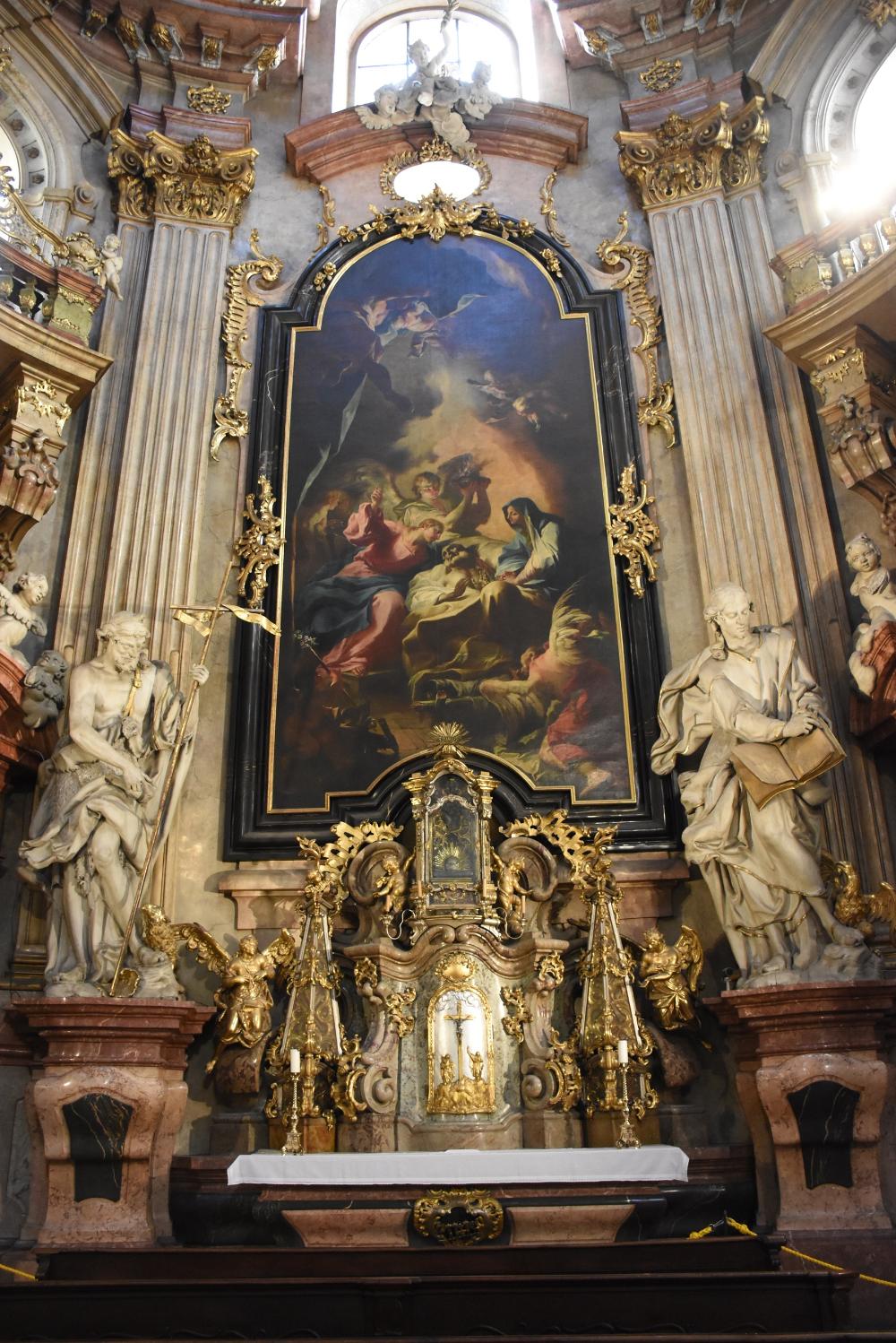 oltář sv. Mikuláše